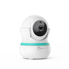 CAMSTRO Baby Monitor, 5" Screen & Camera, 5000mAh Battery, 355° Pan, 4X Digital Zoom, No Wi-Fi Needed, Two-Way Talk, Lullabies & Night Vision