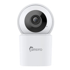 Camstro Video Monitors, 5MP Super HD Indoor PT WiFi IP Camera - Pan & Tilt, Day Night Vision, Two-way Audio