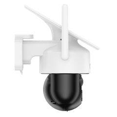 CAMSTRO 2PCS 4G LTE Cellular Solar Security Camera Wireless Outdoor, 2K Camera No WiFi Needed with SIM Card, 360° Full View, PIR Motion Detection & Siren, 2-Way Audio, Colour Night Vision, IP66 Waterproof