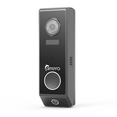 2K+1080P Smart Video Doorbell, Two-Way Audio, Customised Human Detection, Day Night Vision, 5200mAh Rechargeable Battery, Support TF Card & Cloud Storage, Work with Alexa and Google Assistant