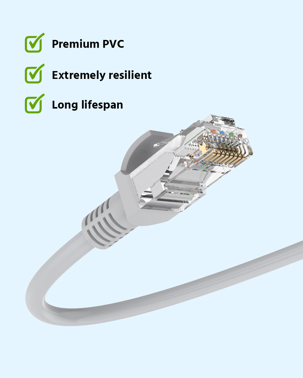 60/100 ft Ethernet Network Cables